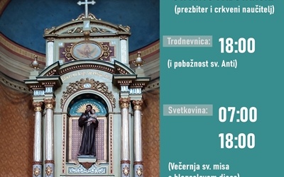 NAJAVA: Proslava sv. Ante